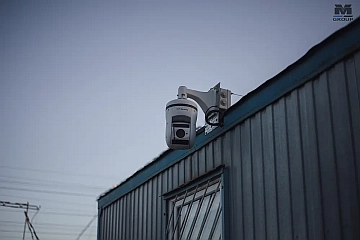 Установка видеонаблюдения в гаражном кооперативе в Санкт-Петербурге