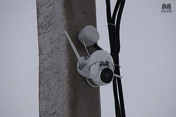 Установка видеонаблюдения частный дом в Ленинградской области